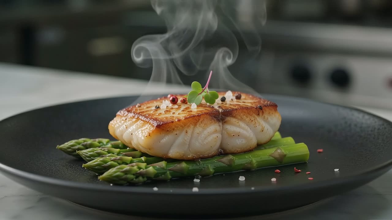 Cinematic film of luxury Dubai dining and personalized Dr. Kitchen meals
